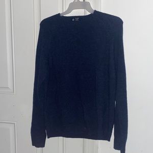 J Crew Large Navy Blue Sweater